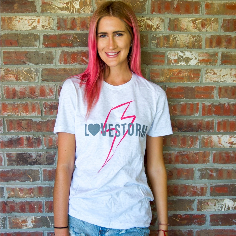 LoveStorm logo t shirt